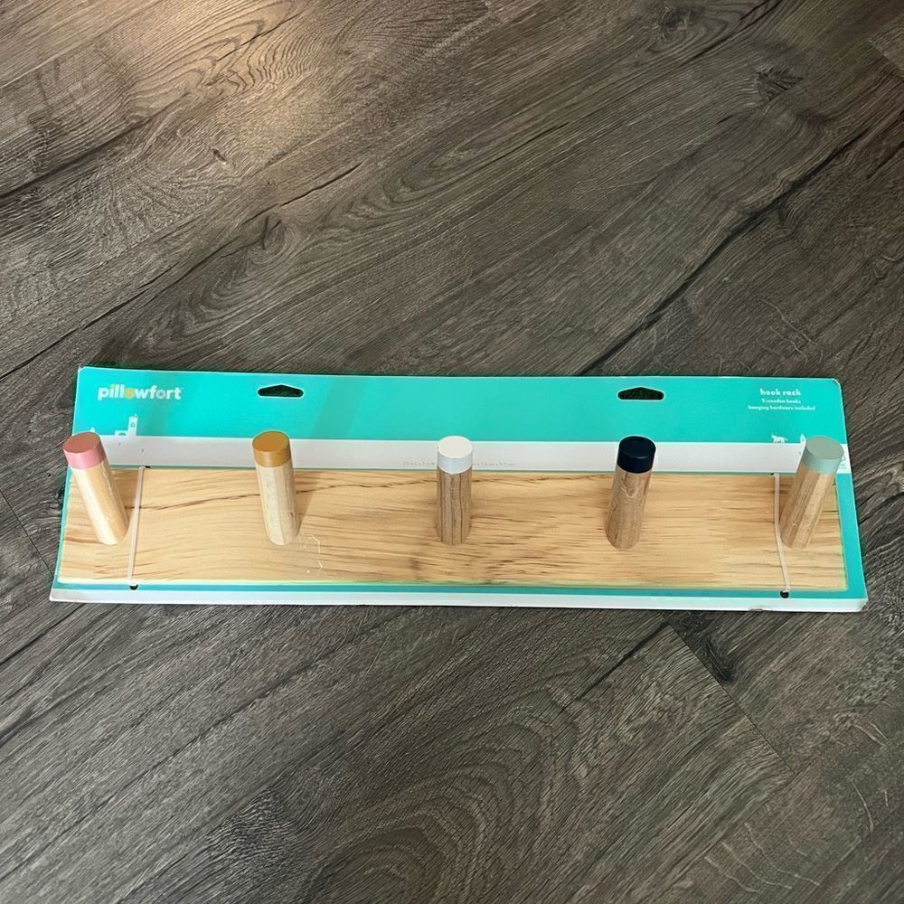 Pillowfort Painted Wood Hooks